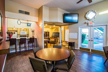 The vistas apartment homes clubhouse