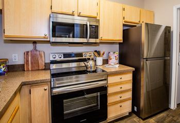 Sage stone apartments stainless steel appliances