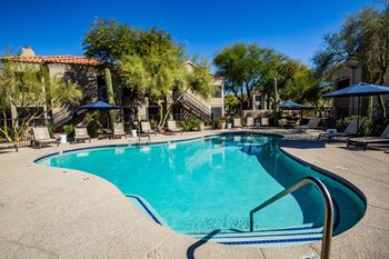 The legends at la paloma apartments heated swimming pool