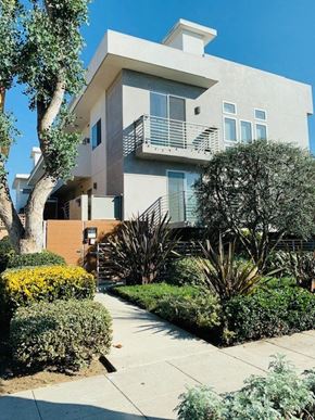 Los Angeles apartment for rent - Modern two story apartment building exterior at Lido - 3630 Mentone Ave Apartments, Los Angeles, CA