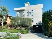 Los Angeles apartment for rent - Modern white building exterior with balcony at Lido - 3630 Mentone Ave Apartments, Los Angeles, CA 90034