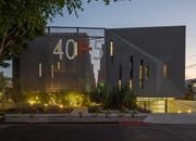 Culver City townhouse for rent - Exterior In Night  at Lido Apartments - 4025 Grandview, Culver City, 90066