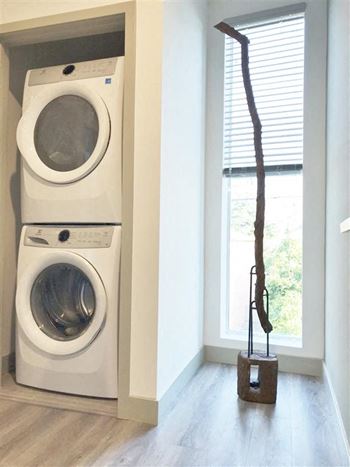 In home full size washer and dryer