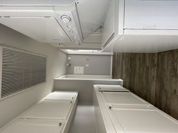 In-unit washer and dryer set