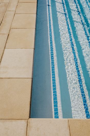 Sparkling clean pool