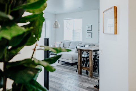 Floor plan for 2 beds, 2 baths, 1109 sqft