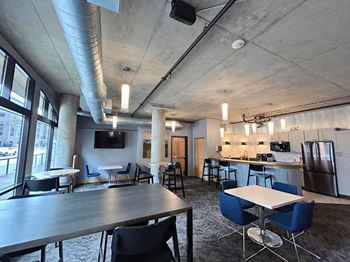 Party room with entertainment space,  bar and tvs with cable and sports channels