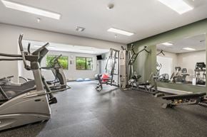 Plymouth apartment for rent - the gym with treadmills and other exercise equipment at 1861 muleshoe road