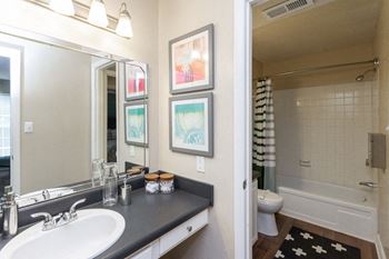 Bathroom with a sink