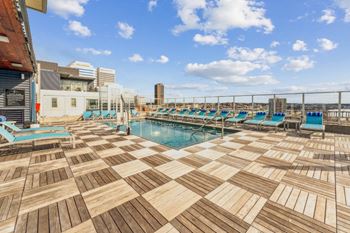 Roof top pool