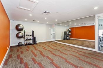 The preserve at ballantyne commons fitness room