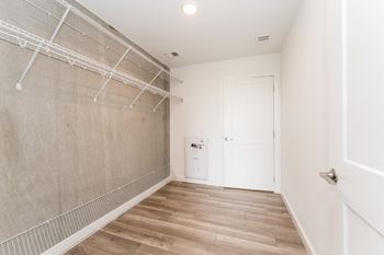 Large walk in closet