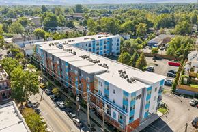 Louisville apartment for rent - Aerial Buildings View at AMP Apartments, Louisville, 40206