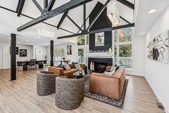 Fireplace lounge