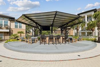 Outdoor pavilion at the loree