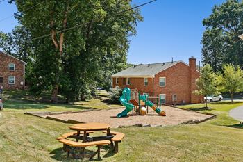 Playground area at hyde park apartment & townhomes chester, va 23831