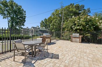 Grilling station and picnic area