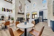 San Antonio apartment for rent - Clubhouse With Gourmet Kitchen & Fireplace at Mission Hills Apartments, San Antonio, Texas