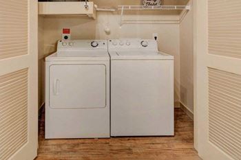 Washer/dryer in all units