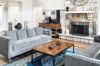 Clubhouse with coffee bar & lounge seating