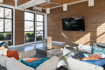 Large oversized windows for natural light