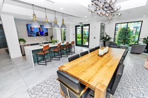 Apopka apartment for rent - Clubhouse dining room at POINTE AT EAST SHORE APARTMENTS, Florida