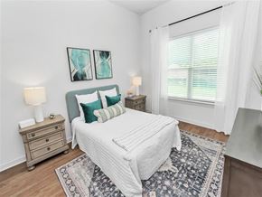 Baton Rouge apartment for rent - Model Bedroom at DAWSON PARK APARTMENTS, Louisiana