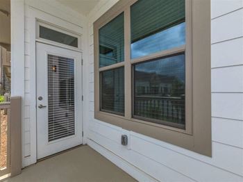 Large personal patio