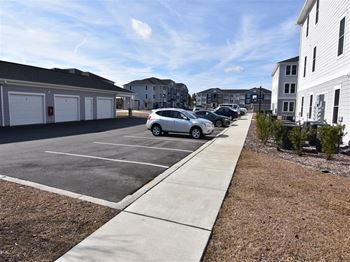 Private garage parking available