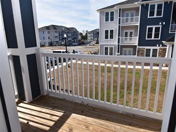 Spacious balcony or patio with views*