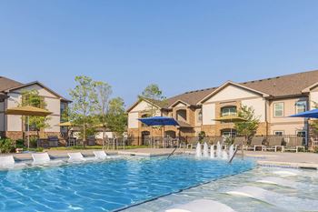 Sparkling swimming pool