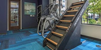 Expansive fitness and conditioning center