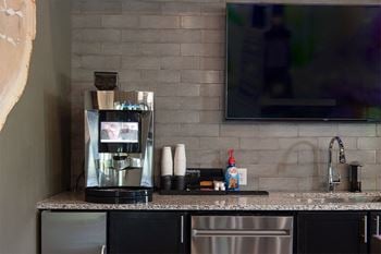 Premium coffee and tea bar with nitro cold brew