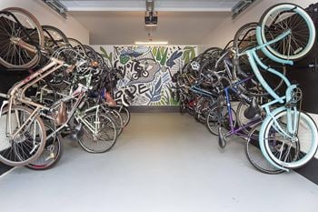 Bike storage space