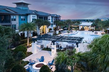 Resort-styled swimming pool