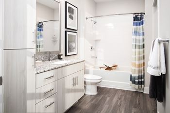 Easy-to-maintain wood-style flooring