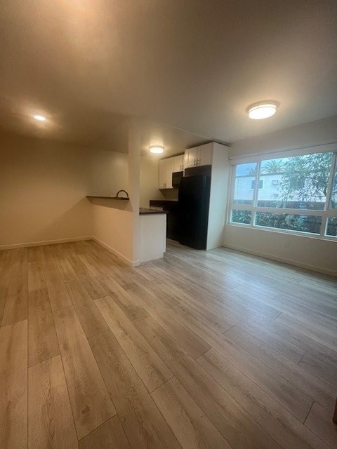 Floor plan for 1 bed, 1 bath