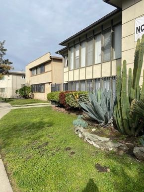 Los Angeles apartment for rent - A building with the letters NC on it.