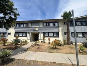Los Angeles apartment for rent - A building with a sign that says "EXIT" on it.