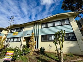 Los Angeles apartment for rent - A house with a "For Rent" sign in front of it.