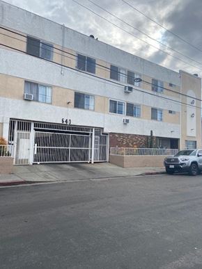 Los Angeles apartment for rent - A building with the number 641 on it.