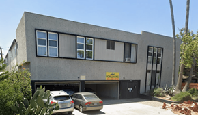 West Hollywood apartment for rent - A modern house with a garage is for sale.