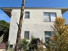Los Angeles apartment for rent - A house with the numbers 8645 and 8647 on it.