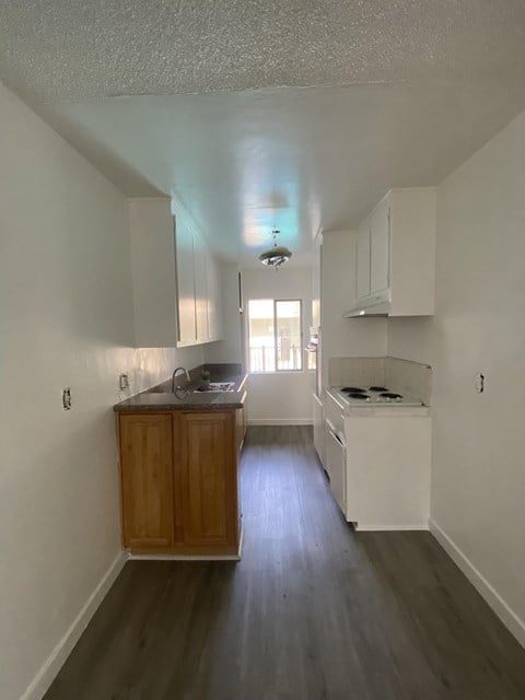 Floor plan for 1 bed, 1 bath