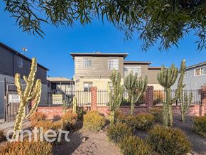 Los Angeles apartment for rent - A house with a cactus in front of it.