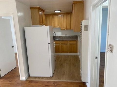Floor plan for 2 beds, 1 bath