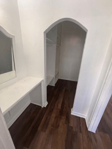 Floor plan for studio, 1 bath