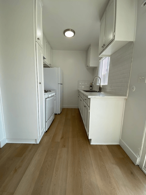 Floor plan for 2 beds, 1 bath