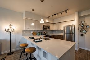 Renton apartment for rent - Island Kitchen at Avaya Ridge Apartments, Washington, 98055
