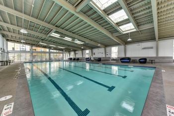 Indoor olympic sized heated pool